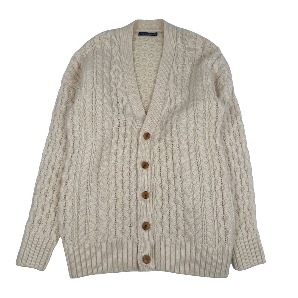Brandy Melville Cable Knit Cardigan Sweater Women's L
